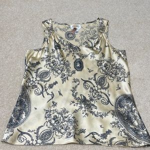 Talbots Size8, 100%silk cami top.